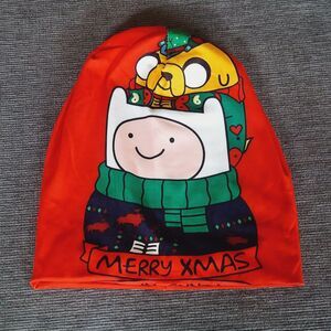 Christmas Adventure Time Beanie Hat Finn and Jake Cartoon Character Anime